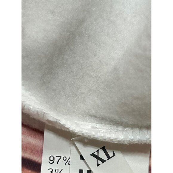Womens White Crewneck Sweatshirt XL NWT "Babe" Graphic - Picture 5 of 6